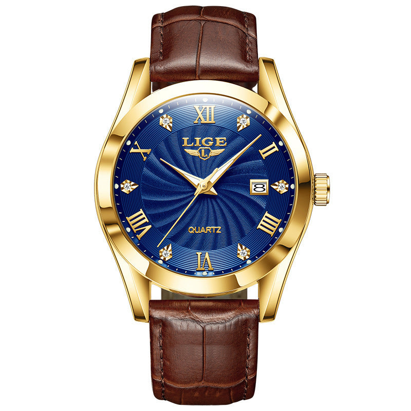 Men's Simple Waterproof Watch