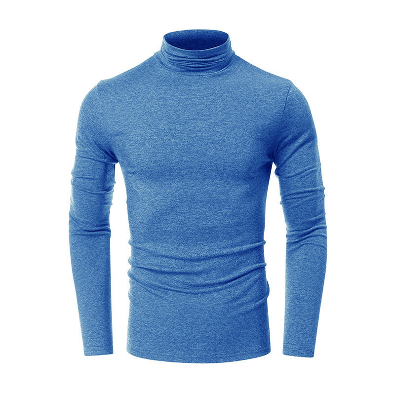 Men's Turtleneck Long Sleeve Tee