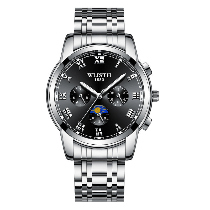 Men’s Business Waterproof Nightlight Watch