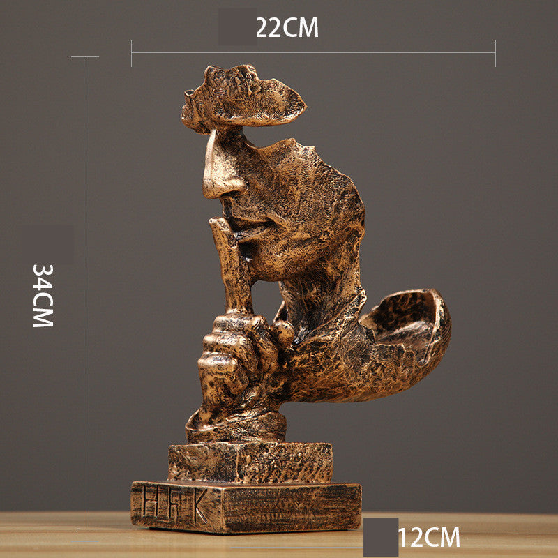 Silent Gold Handicraft Decor