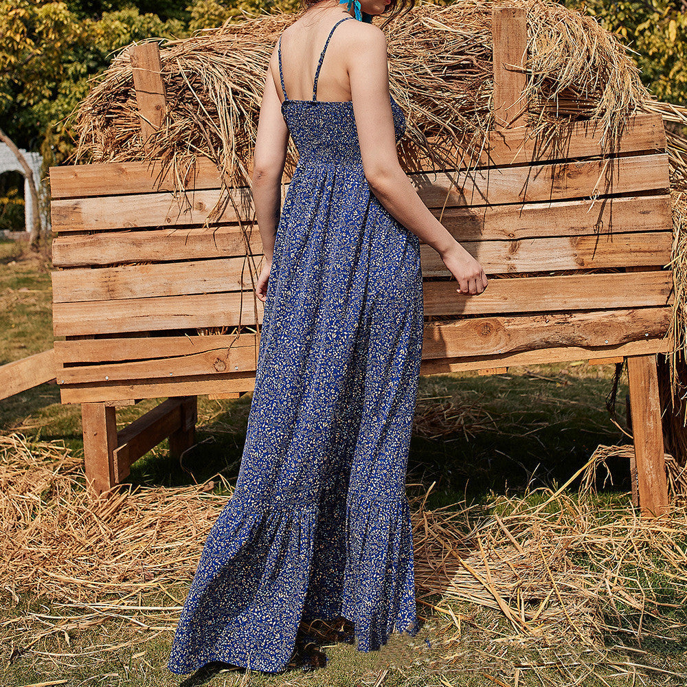 Sleeveless Bloom Mermaid Gown