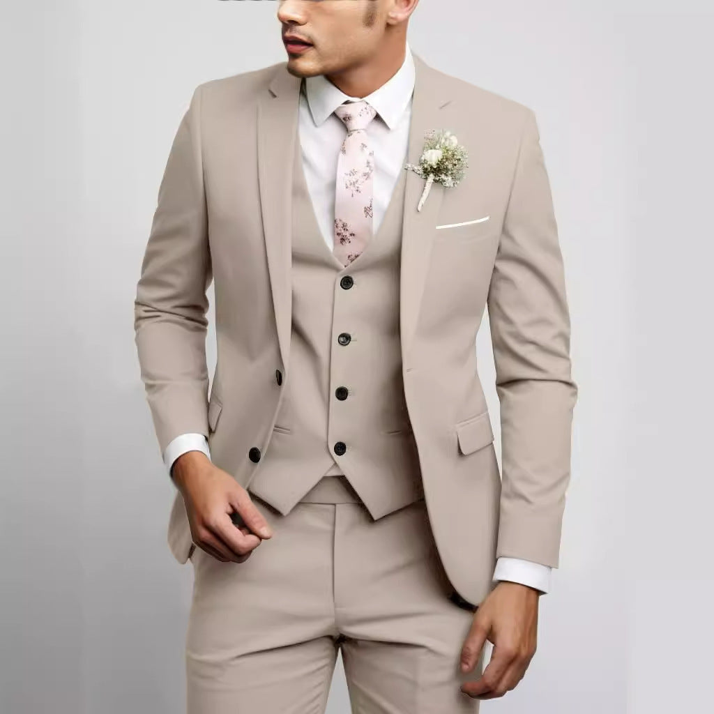 Men's Two-Button Versatile Suit Set