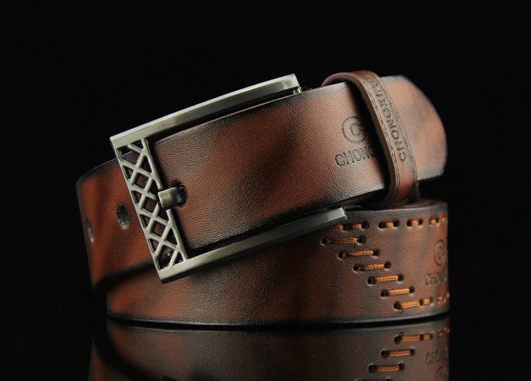 Men’s Antique Pin Buckle Belt