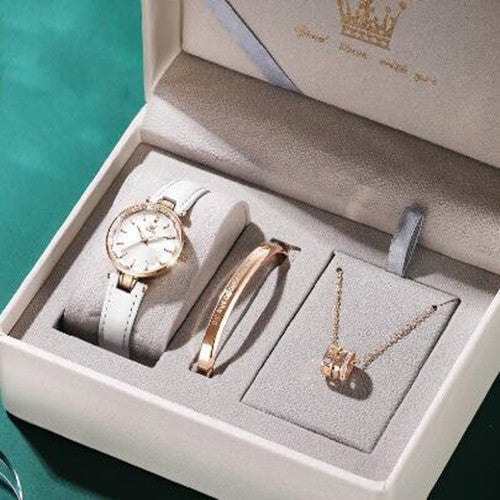 Women’s Diamond Quartz Multifunction OLEVS Watch