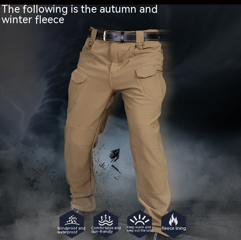 Men's Fleece-lined Outdoor Tactical Pants