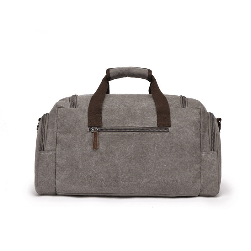 European American Style Canvas Travel Bag