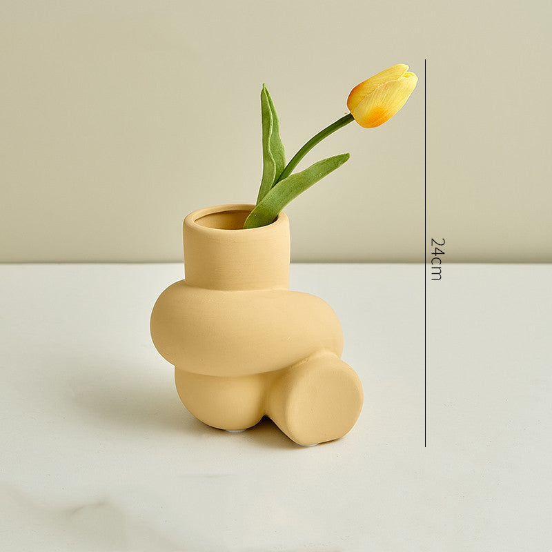Modern Abstract Art Vase