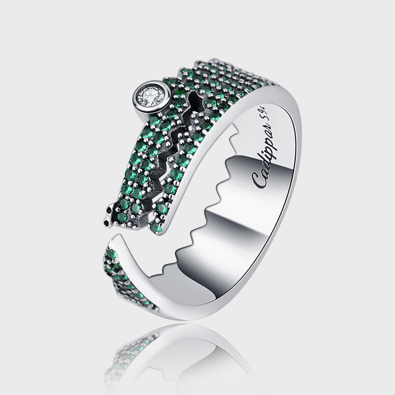 S925 Silver European American Fashion Ring
