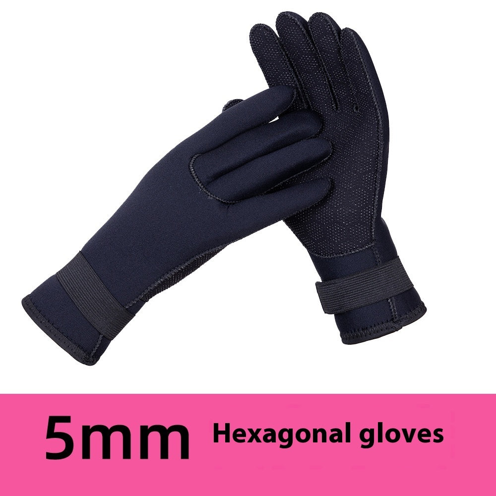 Professional Diving Mittens Cold-proof
