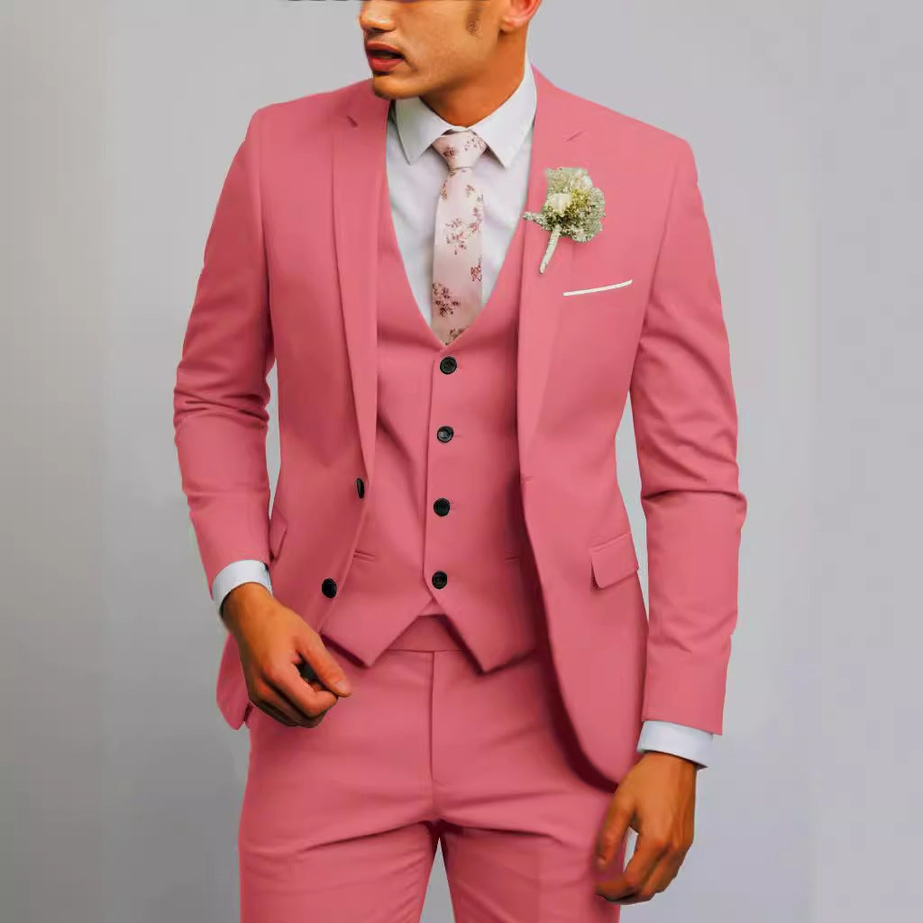 Men's Two-Button Versatile Suit Set