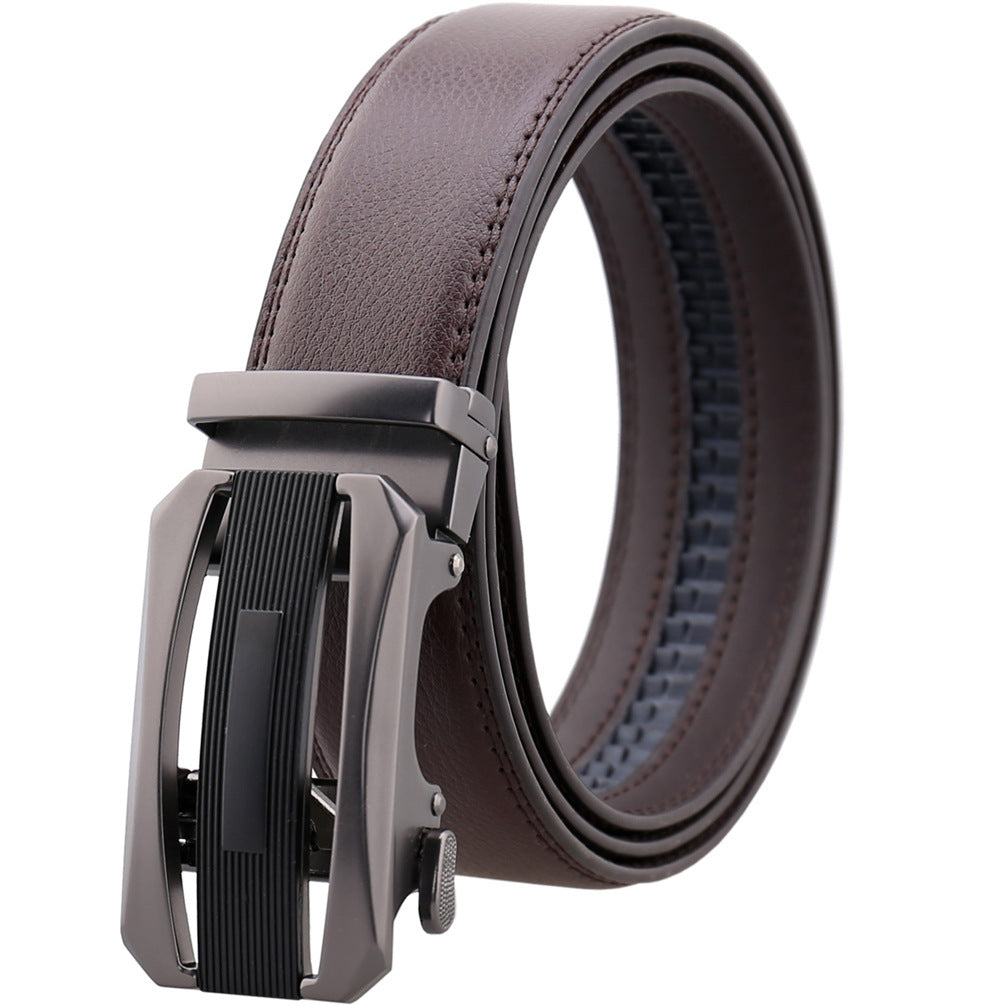 Men's Business Alloy Click Belt