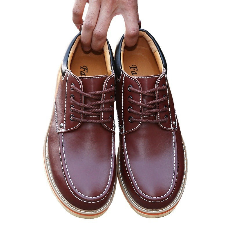 Men's Leather Shoes Height Increasing Insole