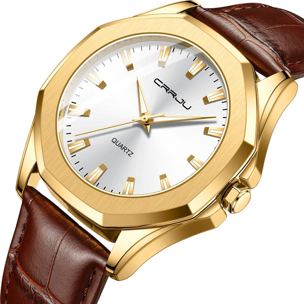 Simple Waterproof Quartz Watch