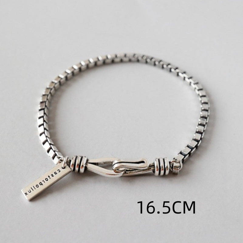 S925 Silver Couple Bracelet