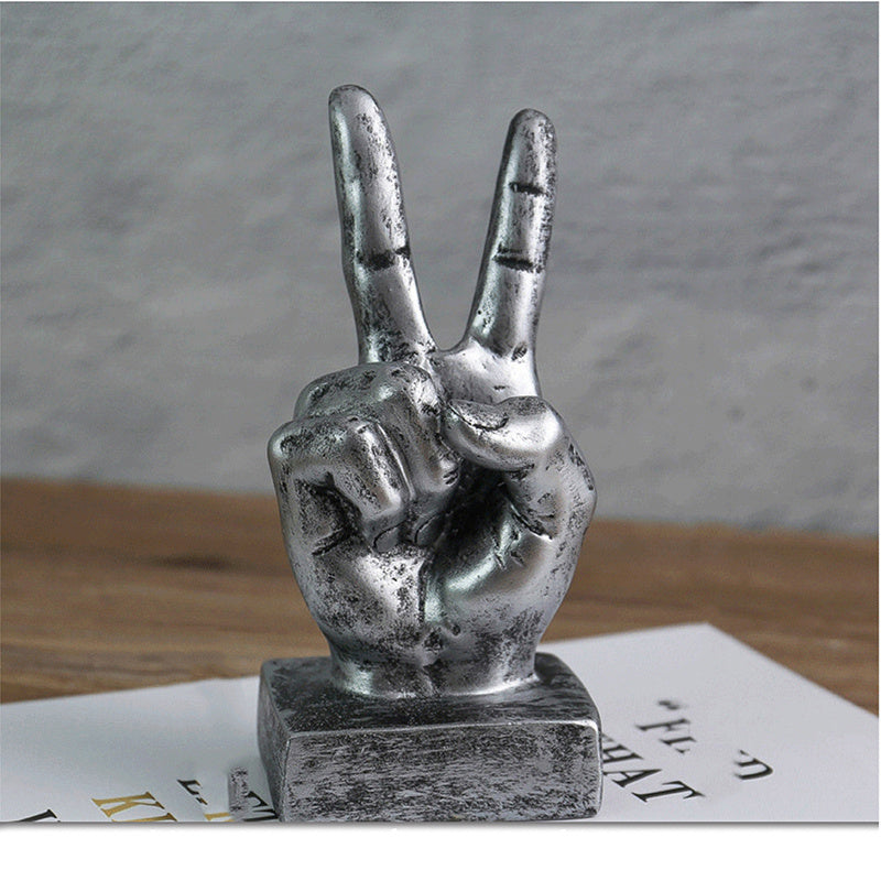 Resin Hand Gesture Decor