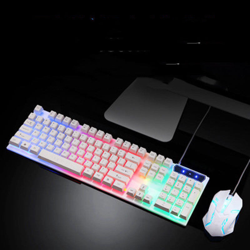 Boseton 8310 USB Wired Backlit Keyboard & Mouse Set.