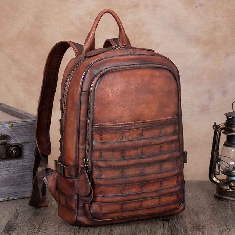 Men’s Leather Backpack