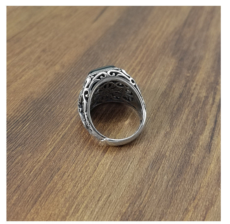 S925 Sterling Silver Men's Ring