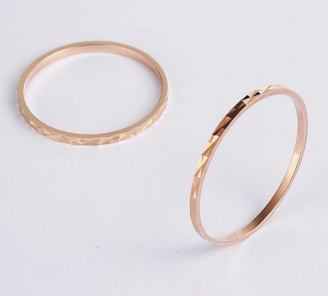 S925 Silver Simple Girl Ring