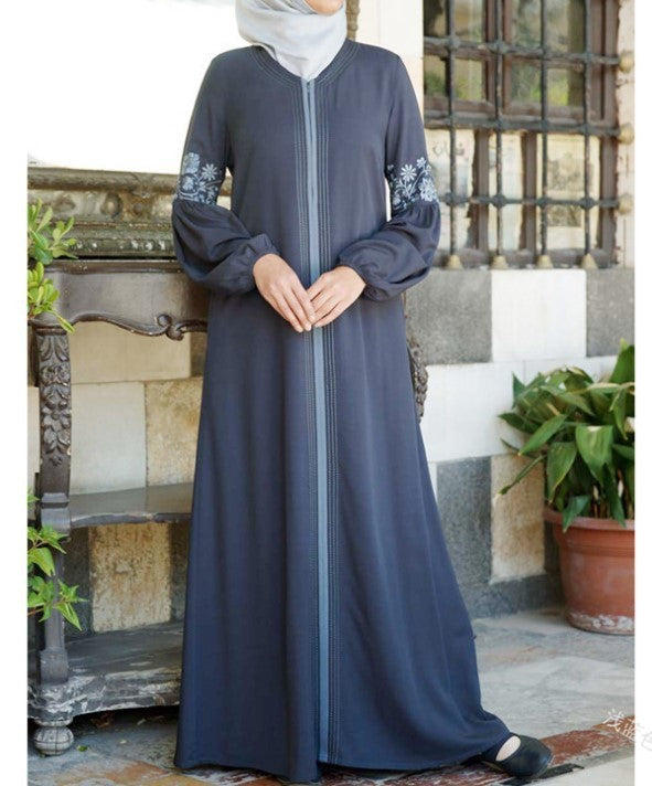 National Print Elegant Dress