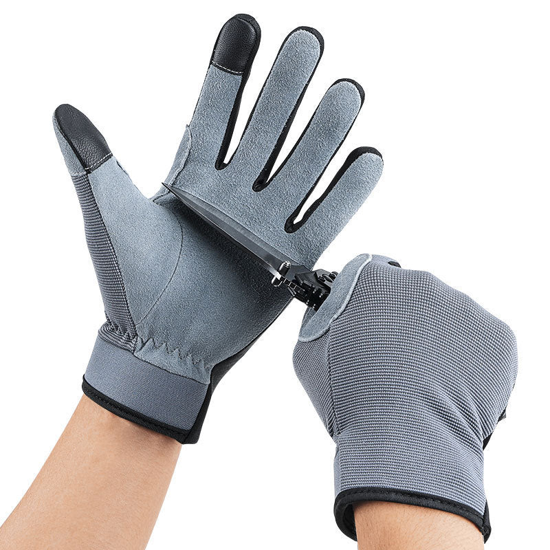 Deerskin Touchscreen Gardening Gloves