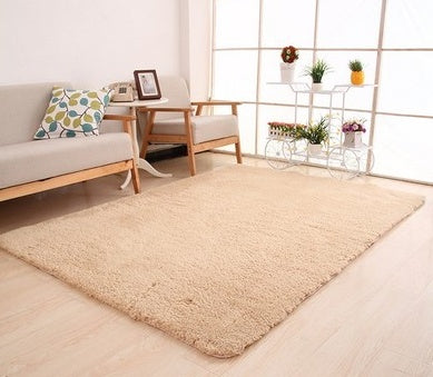 Soft Plush White Rug