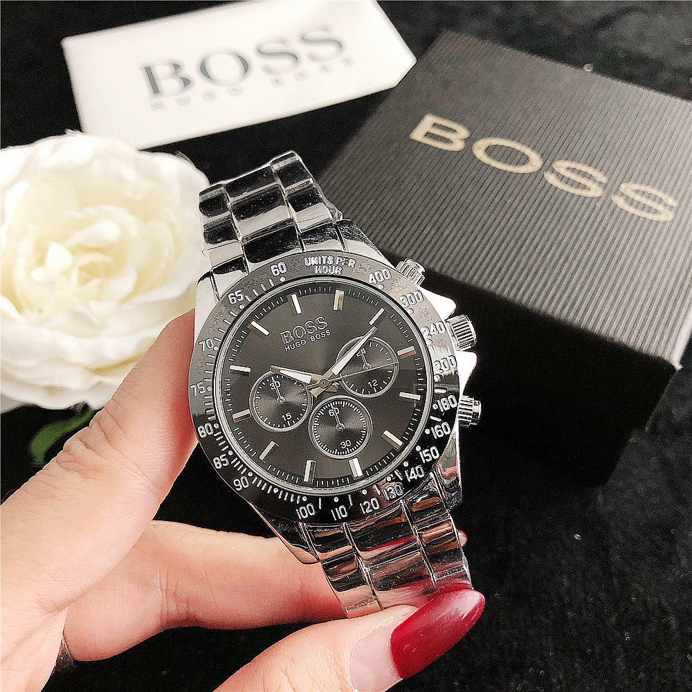 Steel Alloy Fashion Quartz BOSS Watch