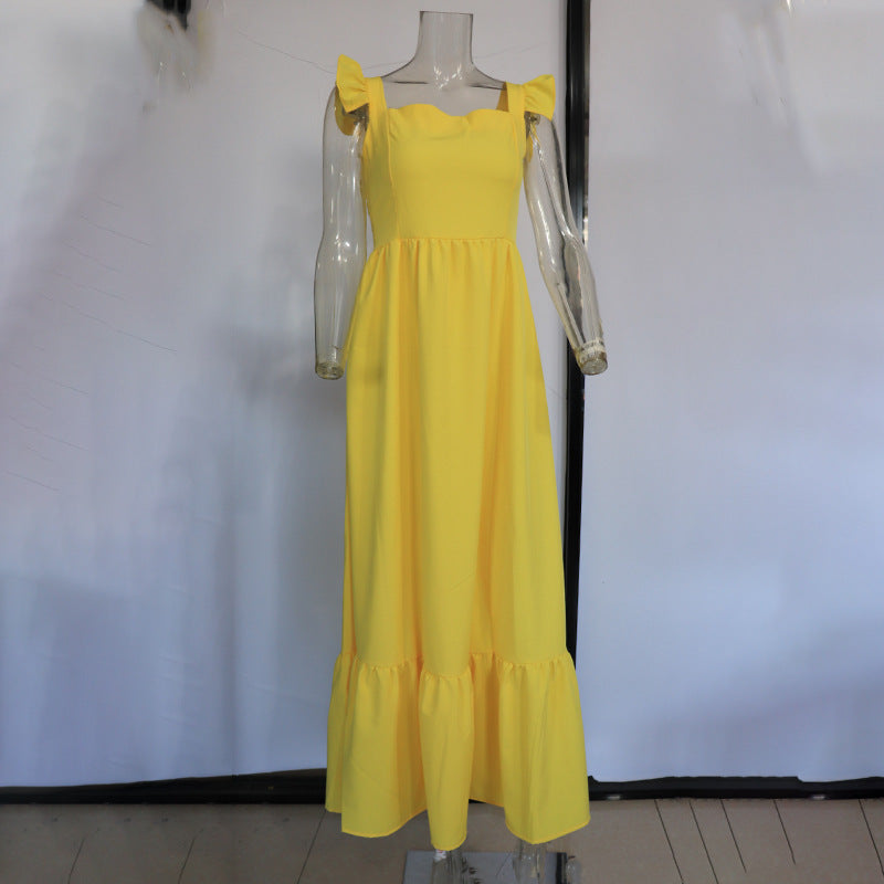 Summer Glow Yellow Dress