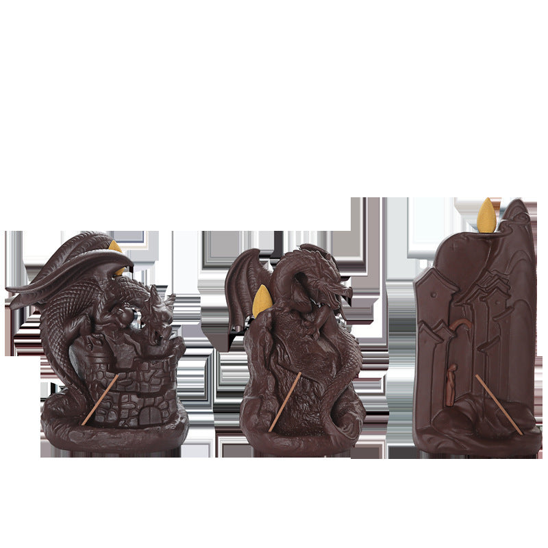 Dragon Flowing Water Incense Burner
