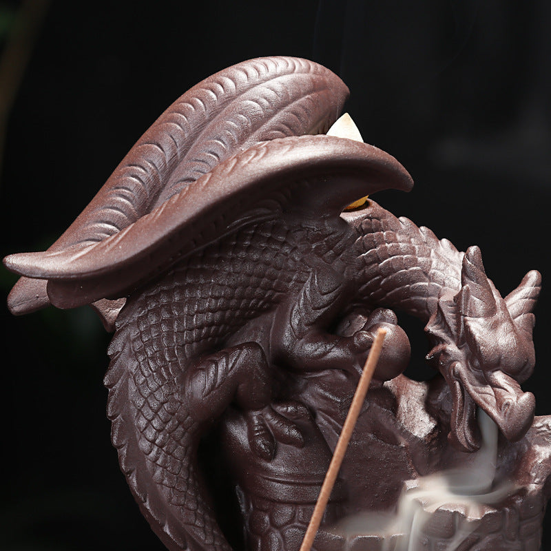 Dragon Flowing Water Incense Burner