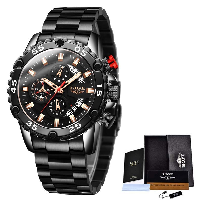 Business Quartz Watch LIGE