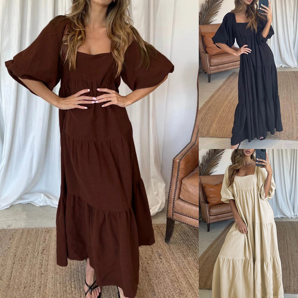Elegant Long Skirt Dress