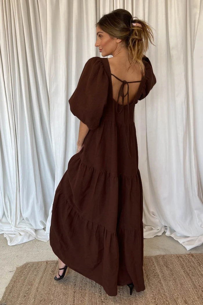 Elegant Long Skirt Dress
