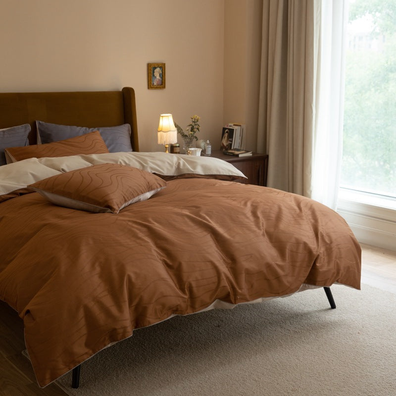 Jacquard Cotton Quilt Cover Set