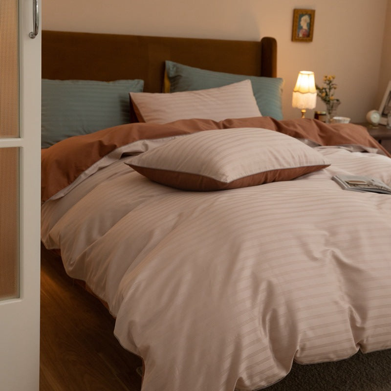 Jacquard Cotton Quilt Cover Set