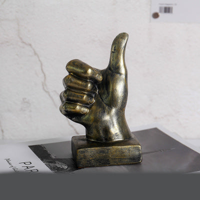 Resin Hand Gesture Decor