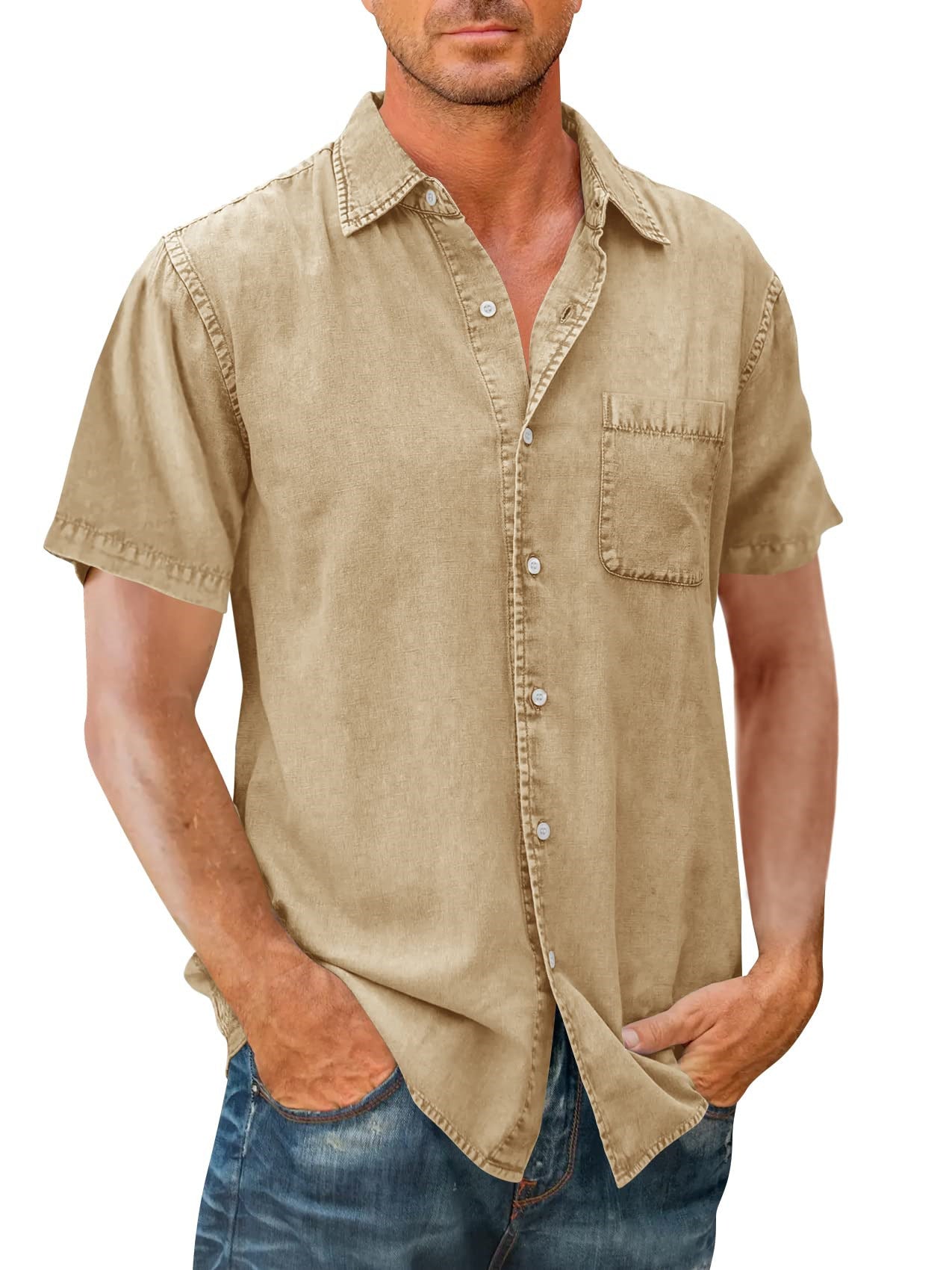 Men's Polo Solid Pocket Shirt