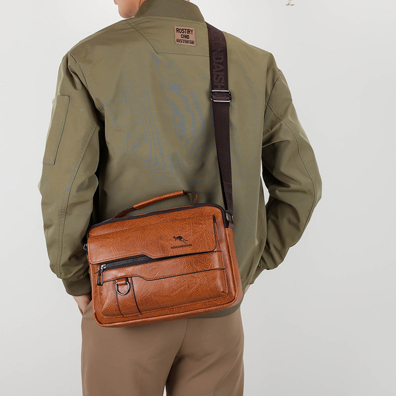 Men’s New Horizontal Shoulder Bag