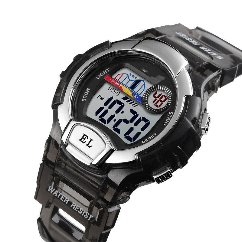 Luminous Transparent Sports Alarm Watch