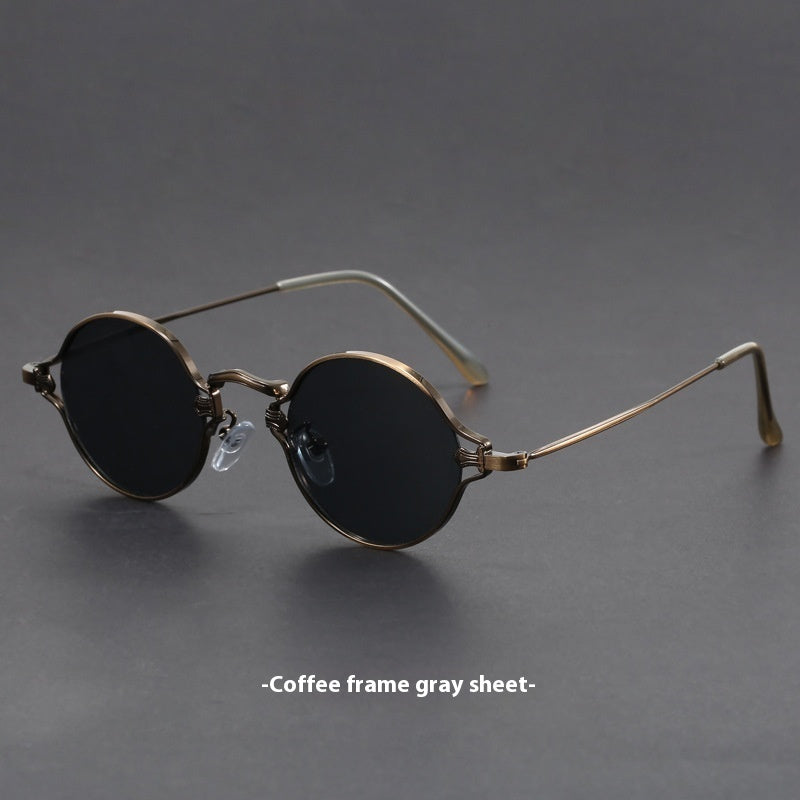 Retro American Style Round Sunglasses