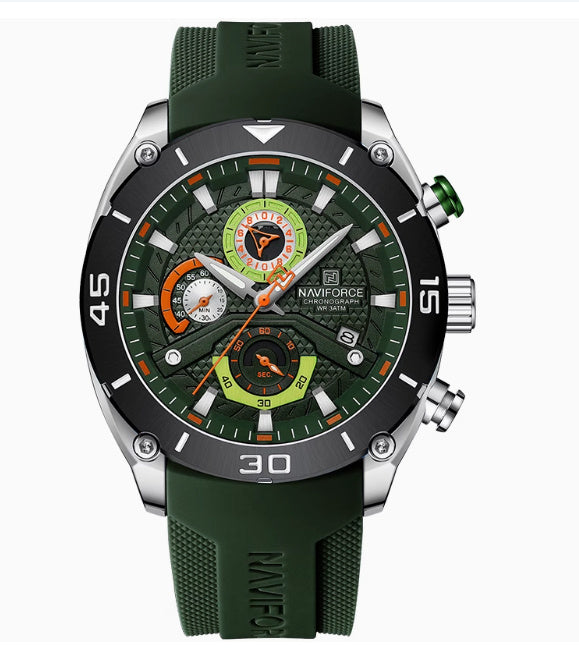 Youth Outdoor Sports Silicone Waterproof Watch