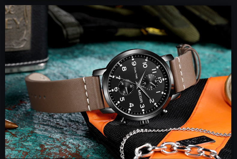 Men's Five-hand Sports Quartz Watch