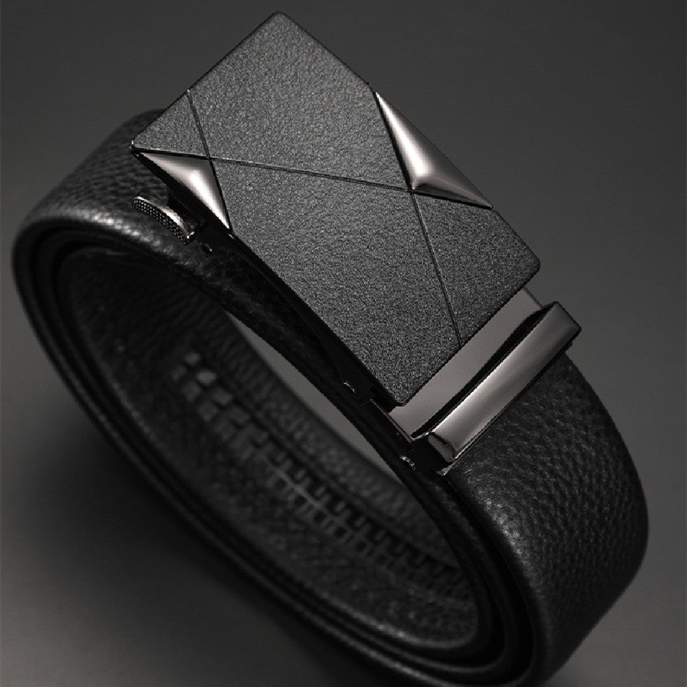 Genuine Leather Automatic Belt