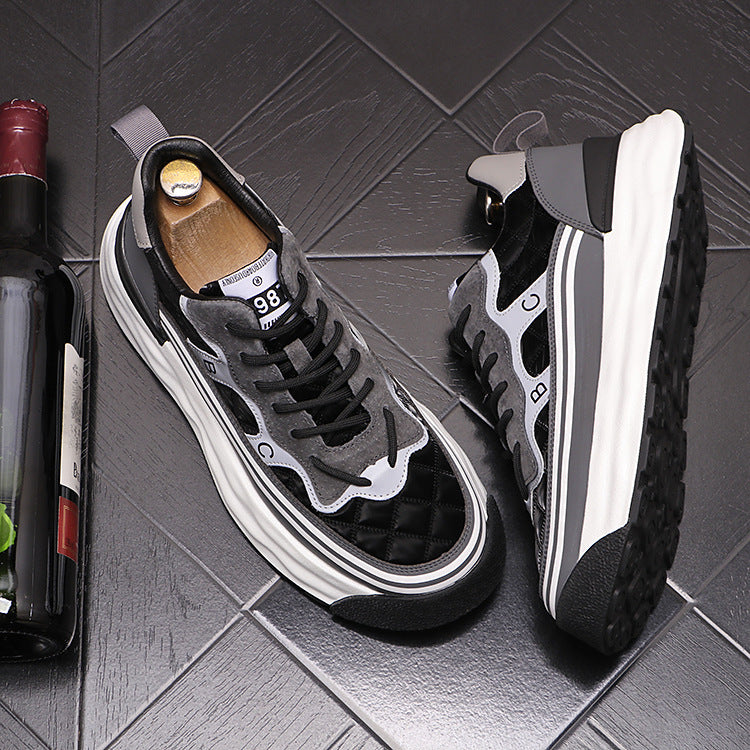 Men's Breathable Colorblock Sneakers