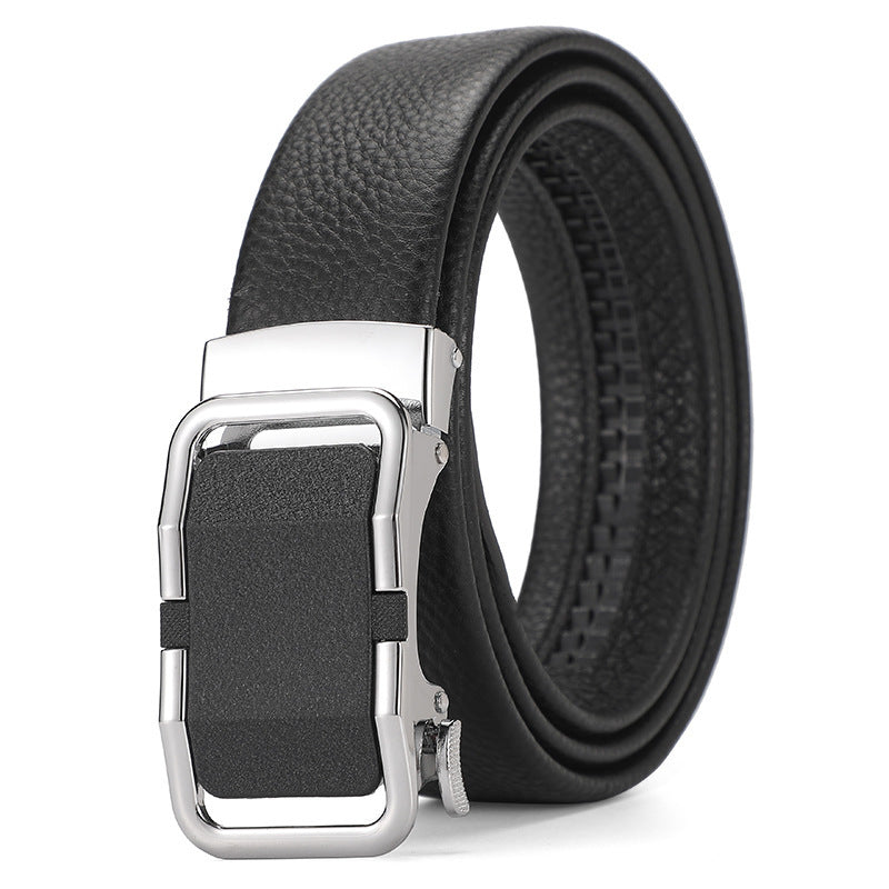 Genuine Leather Automatic Belt