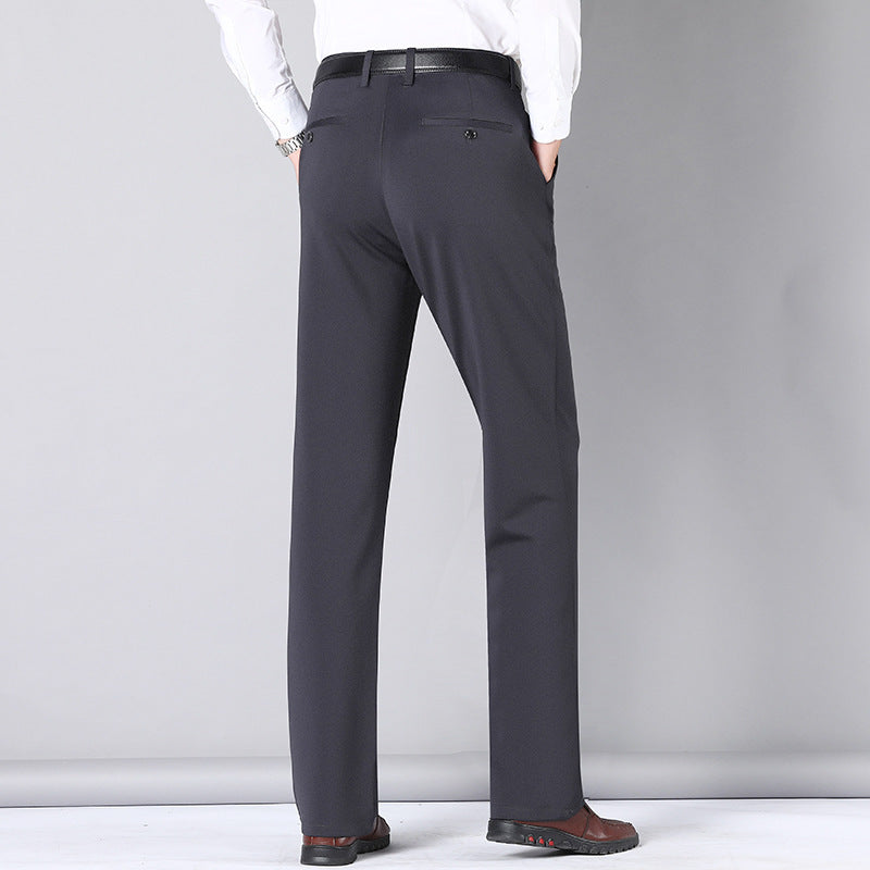Men's Loose Straight Business Pants
