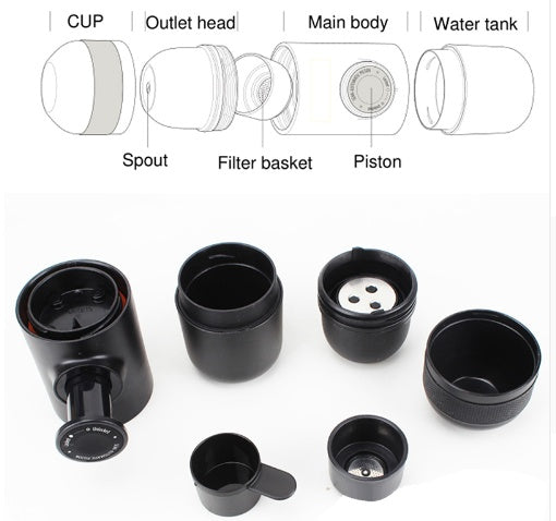 Compact Mini Coffee Maker