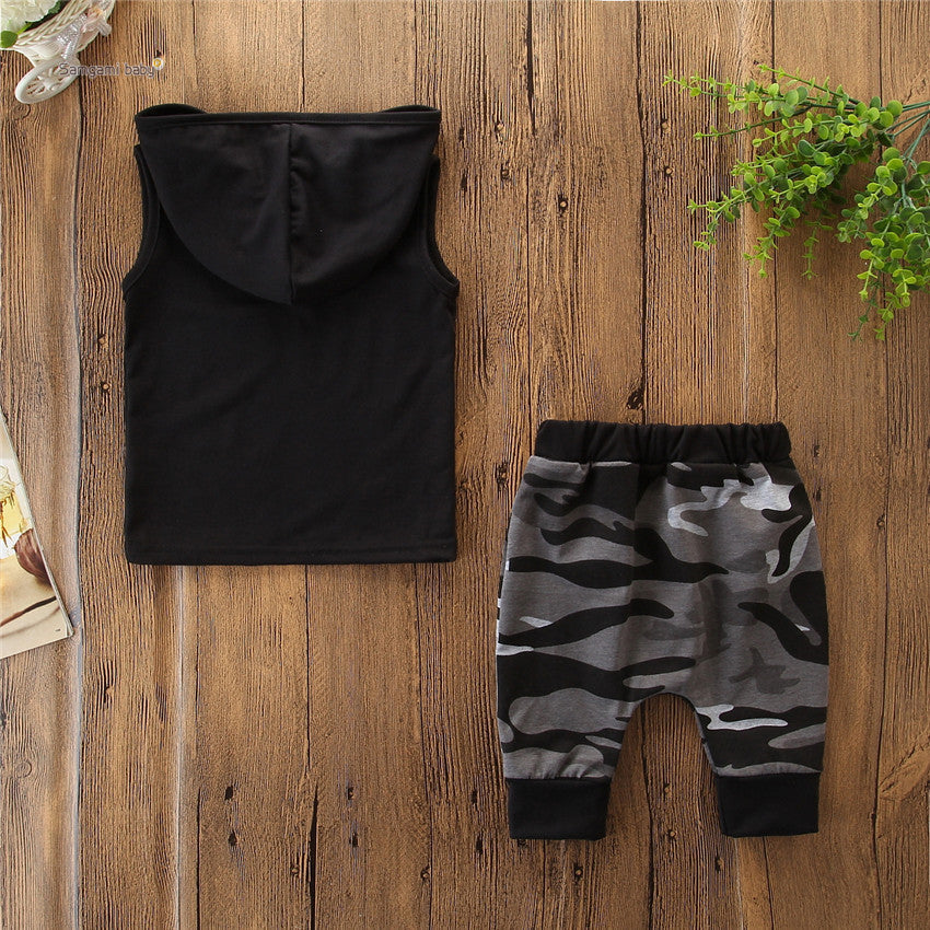 Toddler Boy Hoodie Set