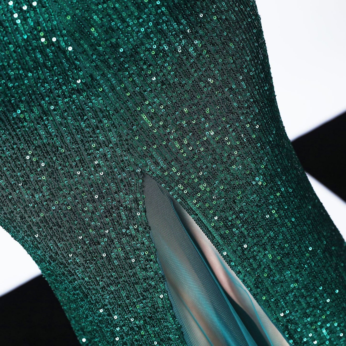 Glamorous Sequin Evening Dress