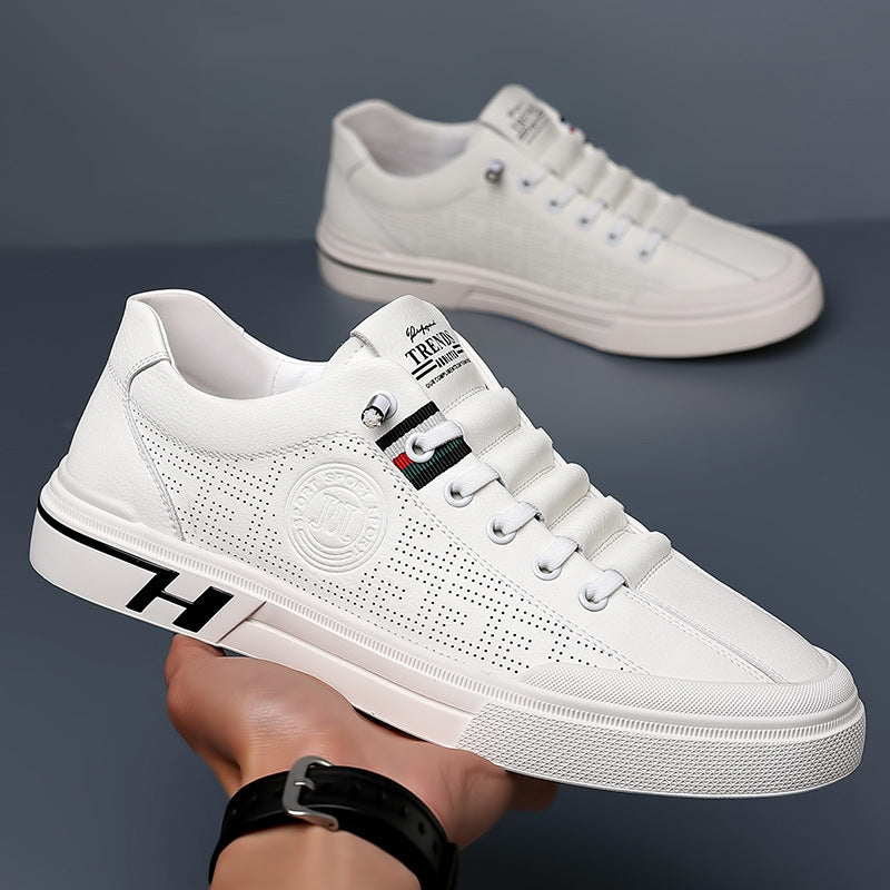 Embossed Breathable Sports Mesh Shoes for Teens